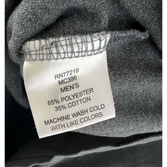 McDonald's Size XL Grey Unisex Gift Uniform Crew Shirt Top Round Collar Button - Picture 5 of 5